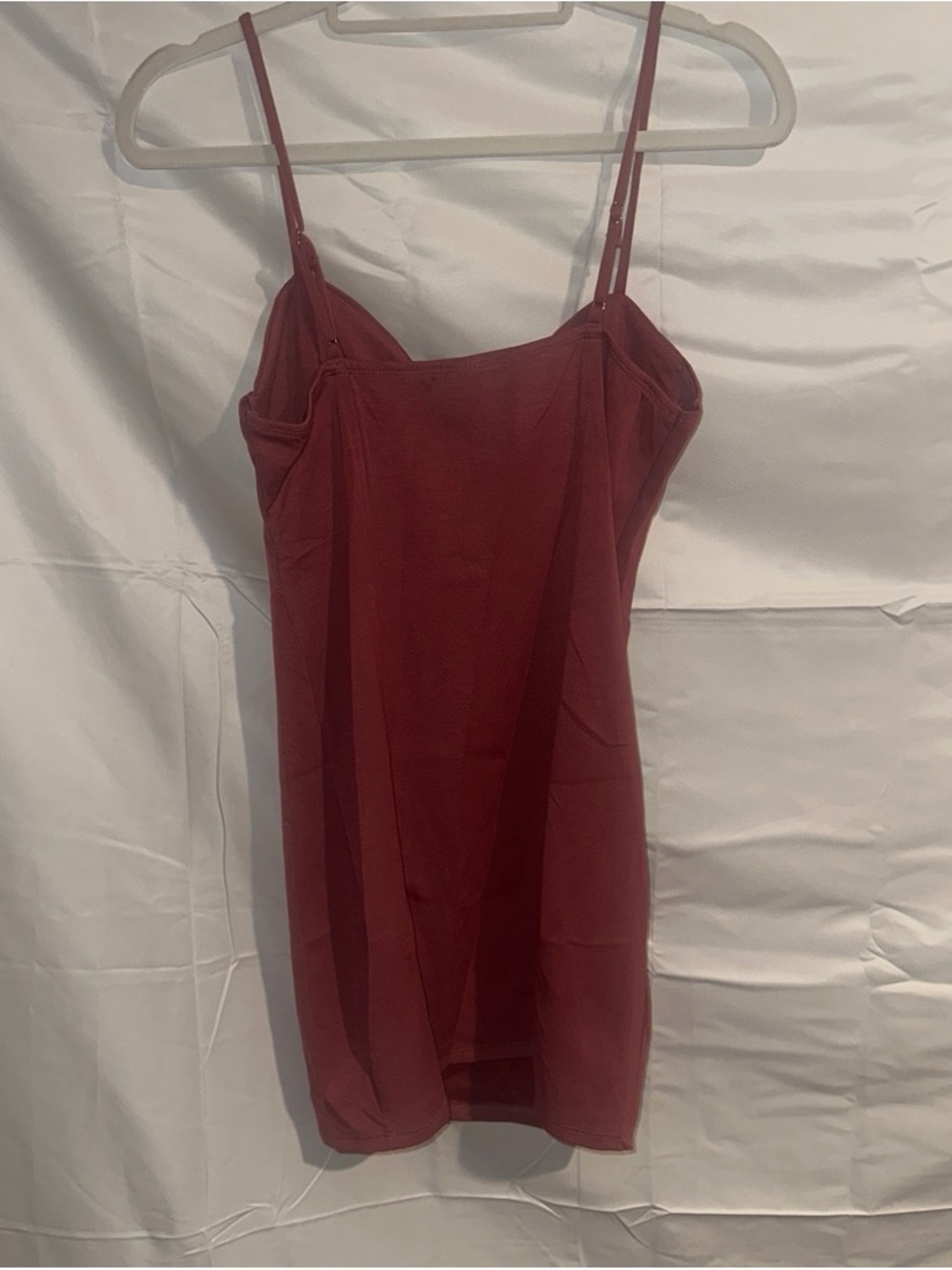 wild fable Rust-Red Sweetheart Mini Dress - Picture 3 of 5